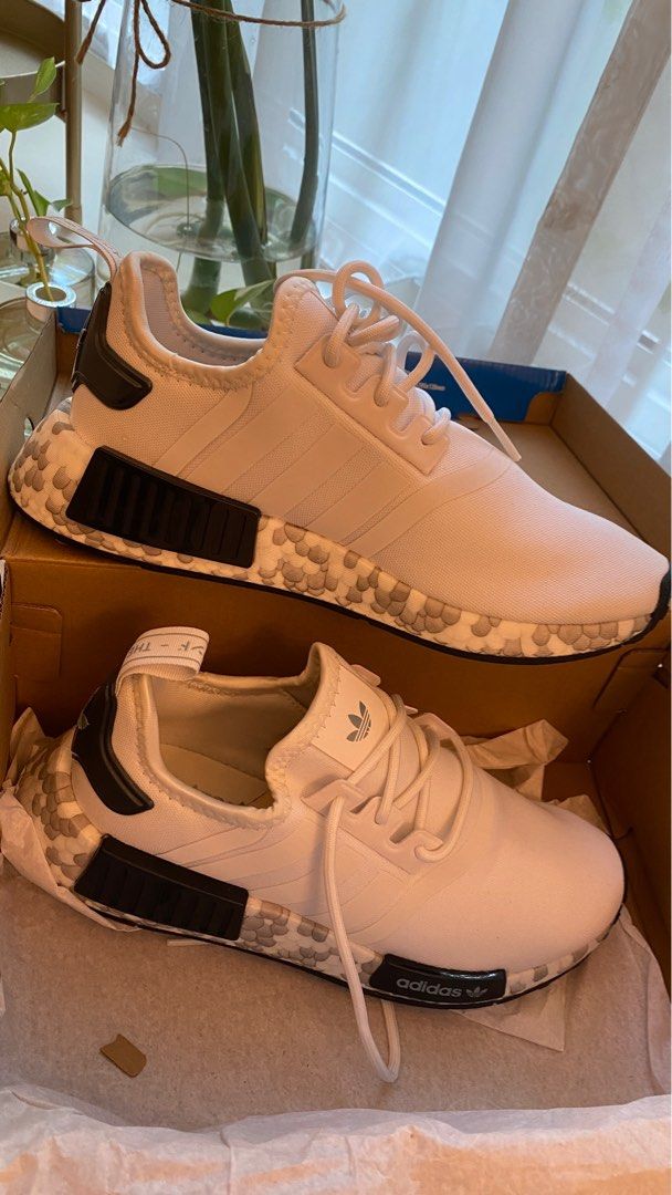 White nmd store womens