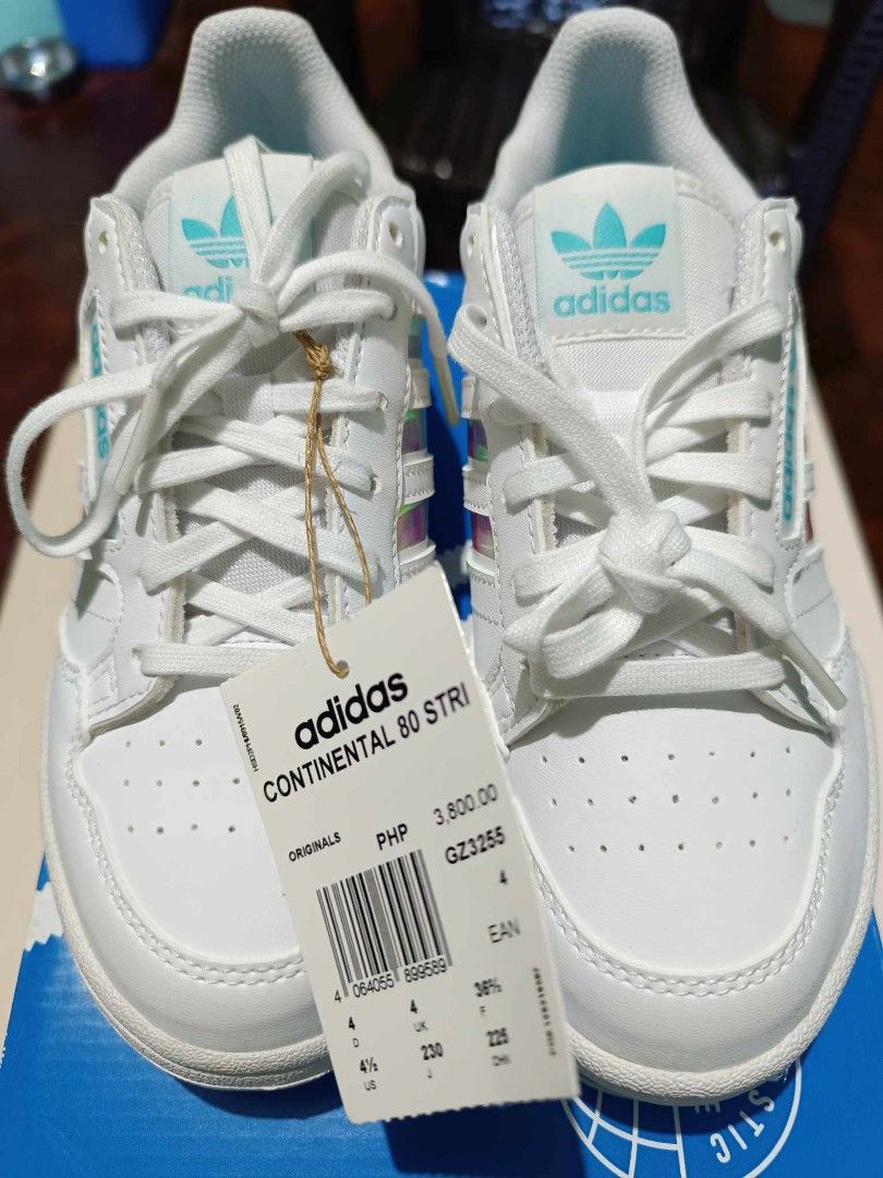 Adidas sneakers (Category: Sneakers) located in Cebu City. Submitted by pingkay (Listing ID 1289913191, Image 2). Description: Never used. US 4 but runs large. Can fit up size 6.. RFS: runs big on me.