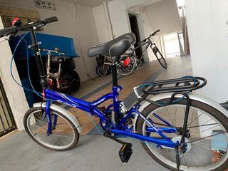 Aleoca top folding bicycle