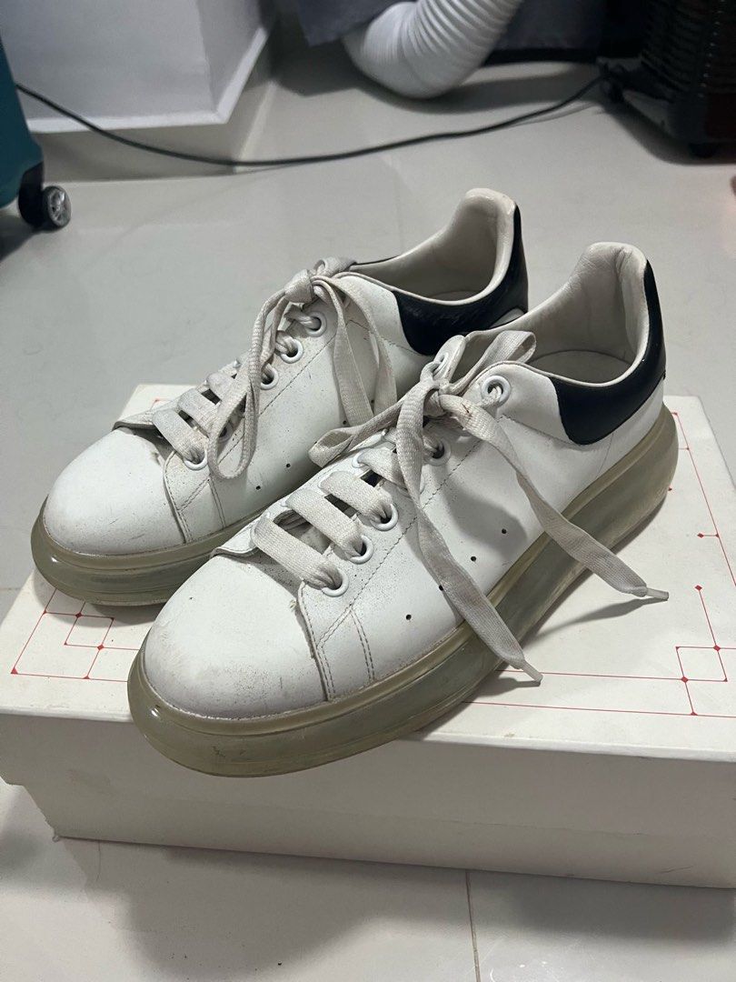 Alexander mcqueen new arrivals clear sole