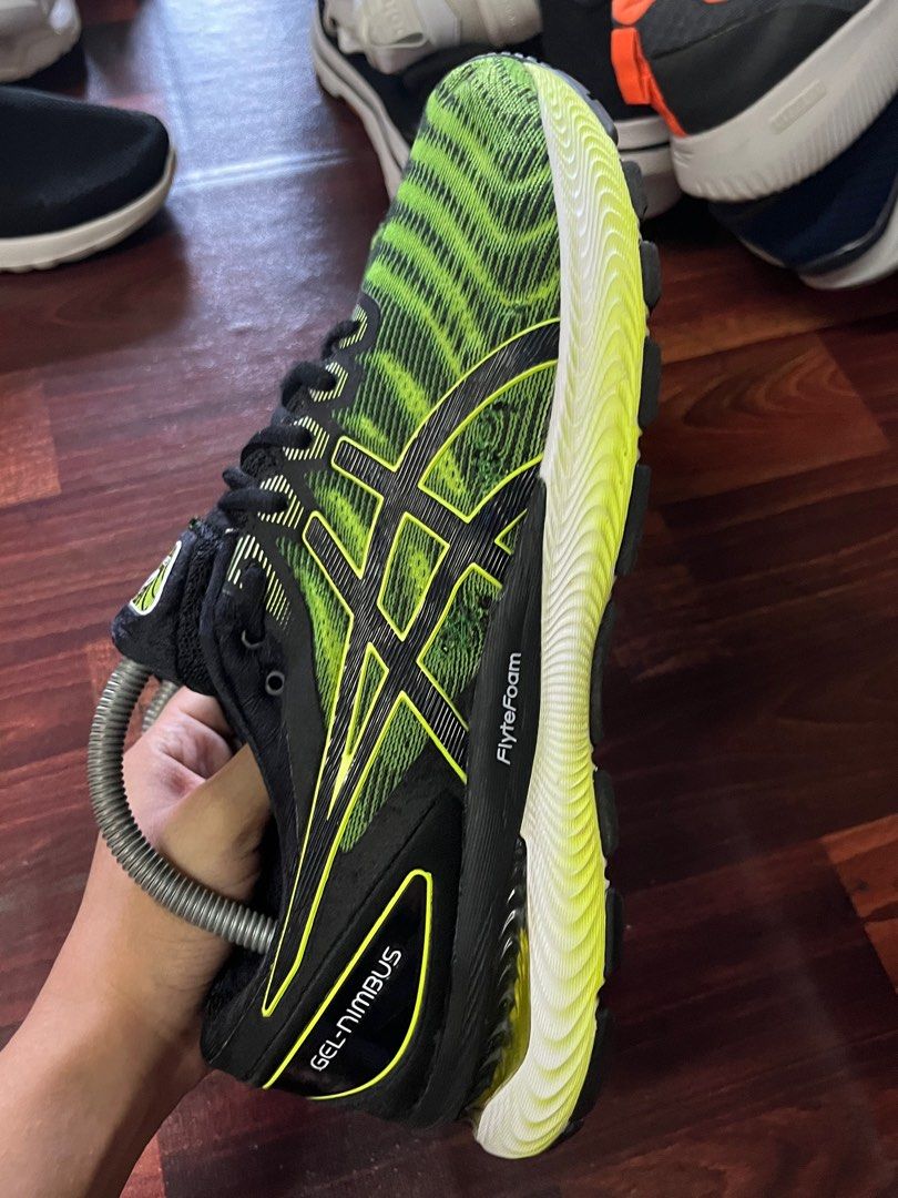 Asics nimbus 22 safety yellow sales