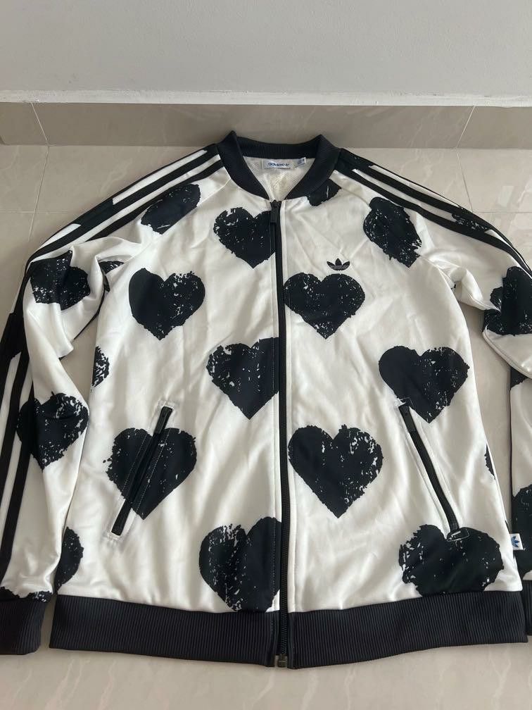 Adidas heart hot sale jacket