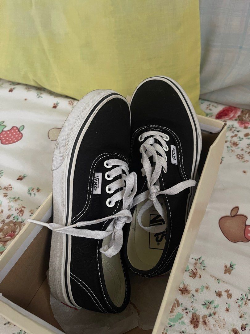 Authentic Vans size 34 Women s Fashion Footwear Sneakers on
