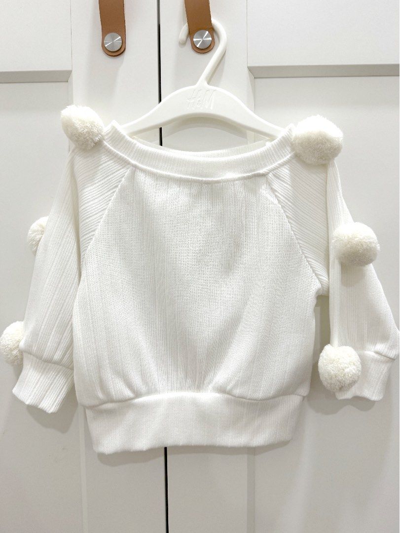 Pom pom sweater hotsell baby girl