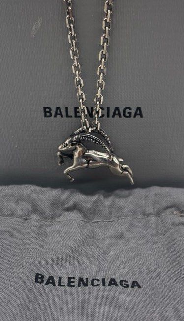 Balenciaga Zodiac Sign Capricorn Necklace