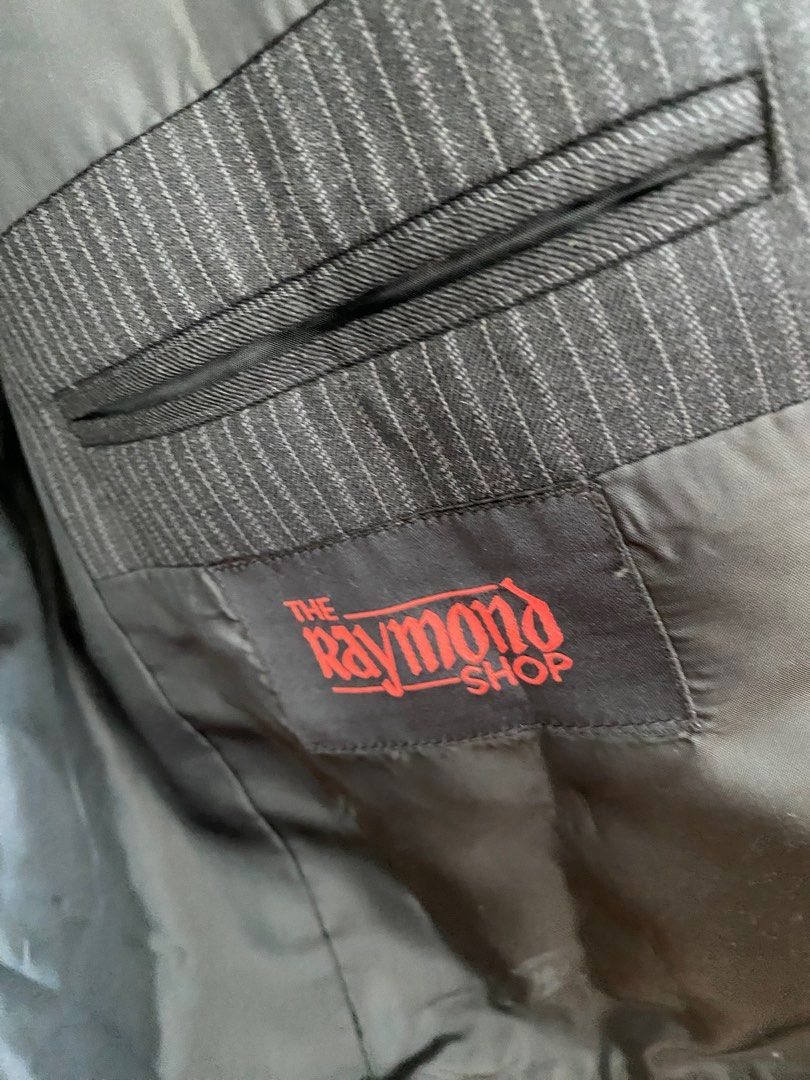 Raymond black blazer best sale price