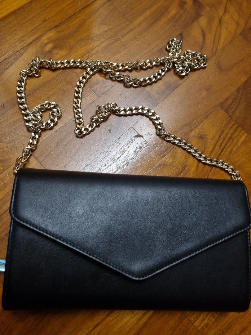 Next black clutch new arrivals bag