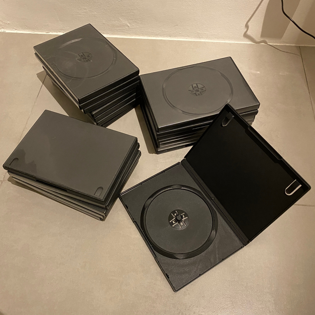 Bluray DVD CD Case 20 Pieces, Video Gaming, Gaming Accessories, Cases ...