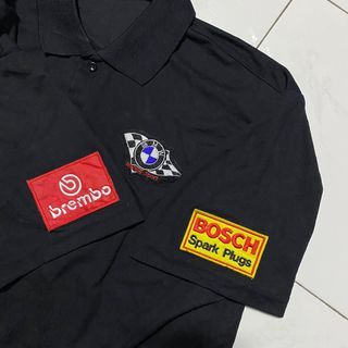 BMW Racing Sponsor Polo Shirt Bosch Brembo