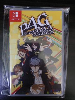 Brand New Self-printed Custom Persona 4 Golden Switch Game Case