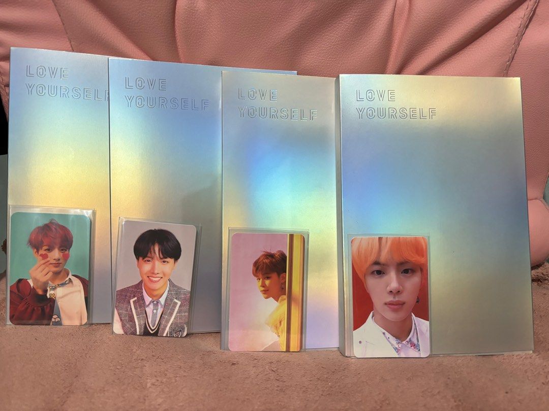 BTS Album Set (Category: CDs & DVDs) located in Caloocan City. Submitted by kangulo (Listing ID 1289803560, Image 1). Description: Selling as set Can be sold individually also For PAYO only Payment Options: Maya BPI Shipment: GGX SDD - Lalamove or Grab .