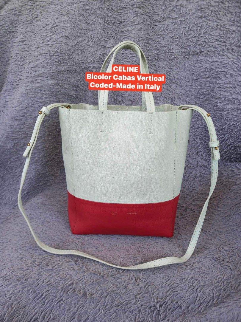 Celine deals bicolor cabas