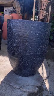 Cement pots (46.5cm upper 61cm height)