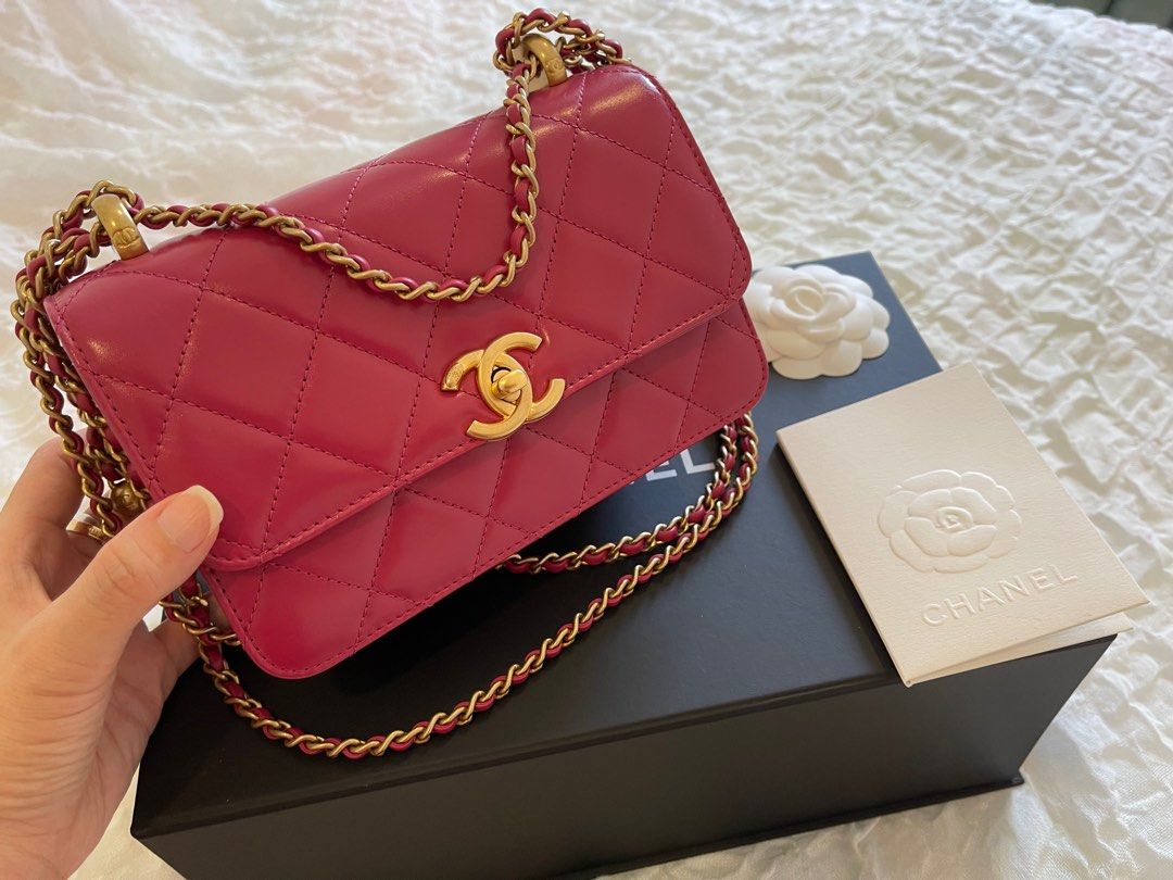 Chanel Flap Bag with Adjustable Chain Luxury Bags Wallets on Carousell