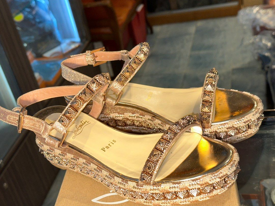 Glitter slingback sandals on sale