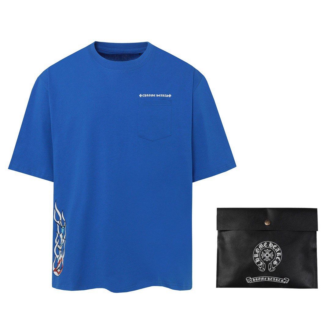 chrome hearts space 24ss tee, Men's Fashion, Tops & Sets, Tshirts