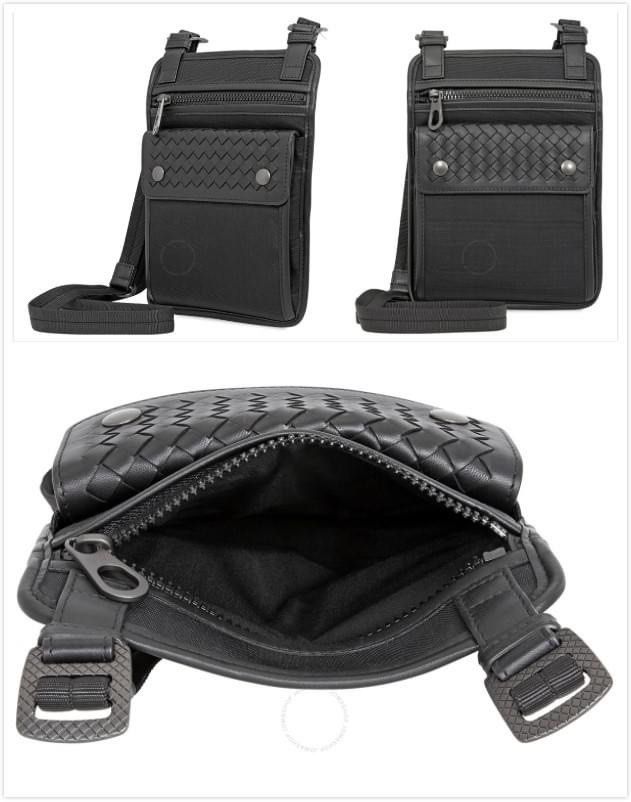 Clearance Bnwt BV Classic Men Unisex Lightweight Messenger Crossbody Bag Authentic
