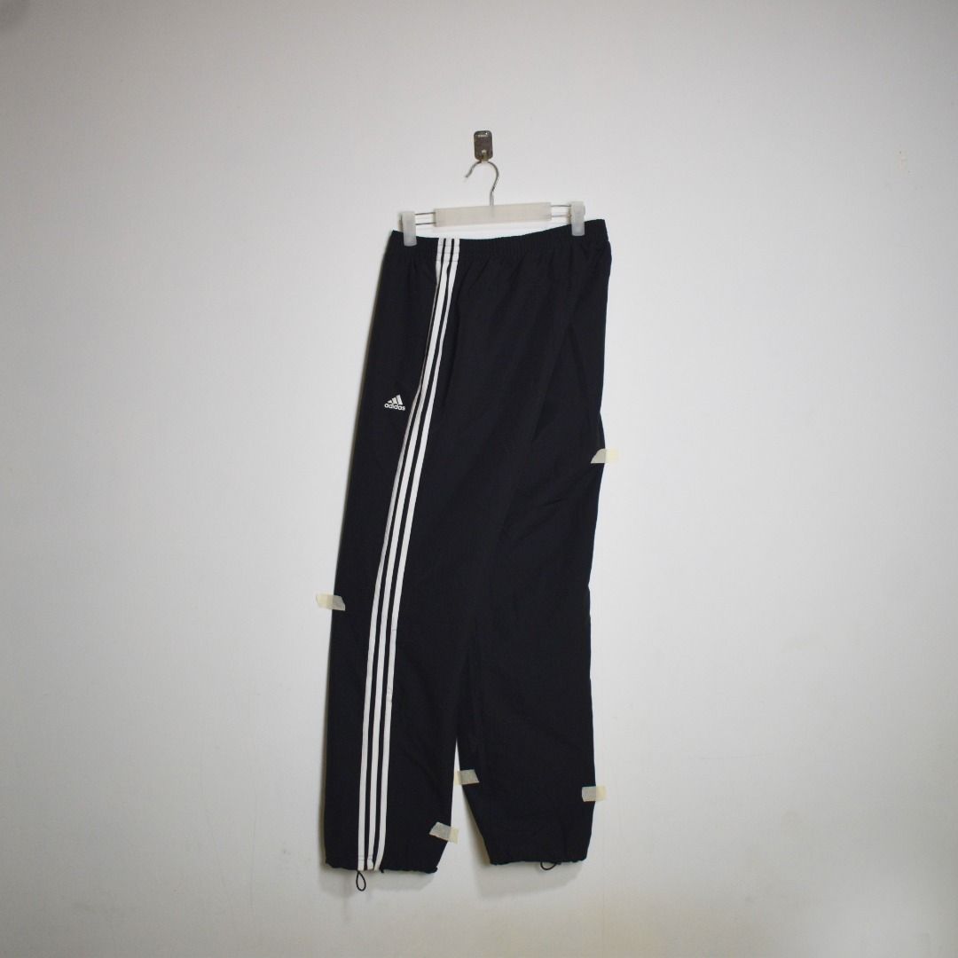 CLIMALITE ADIDAS SILVER LOGO PARACHUTE TRACKPANTS Men s Fashion