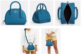 COACH Sydney Satchel (Available in Citron and Electric Blue)
