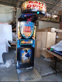 Coin Operated Sport Game Hit Target Electronic Boxing Machine Arcade Game Punch Machine