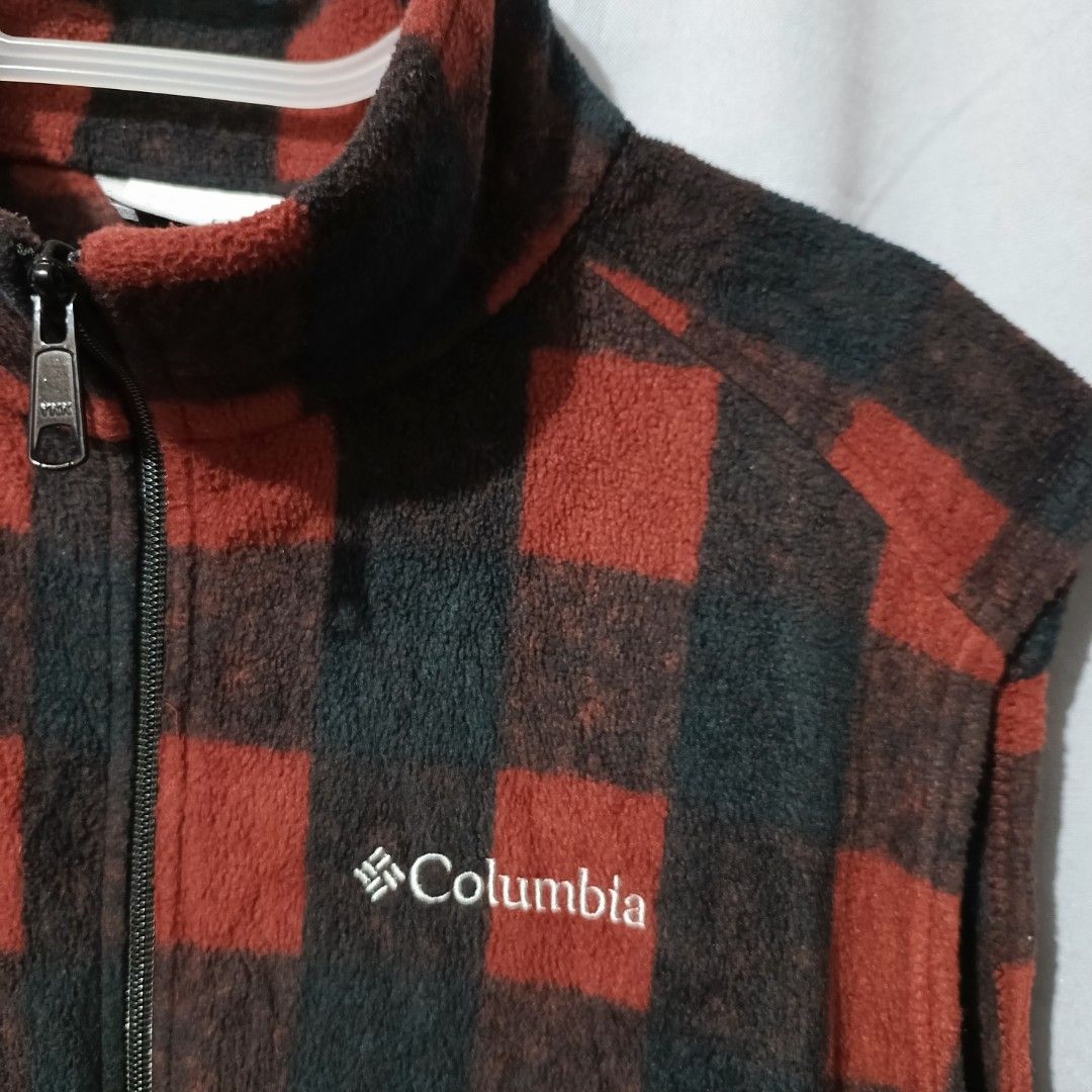 Columbia buffalo store plaid vest