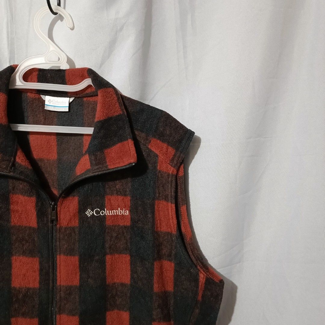 Columbia hotsell plaid vest