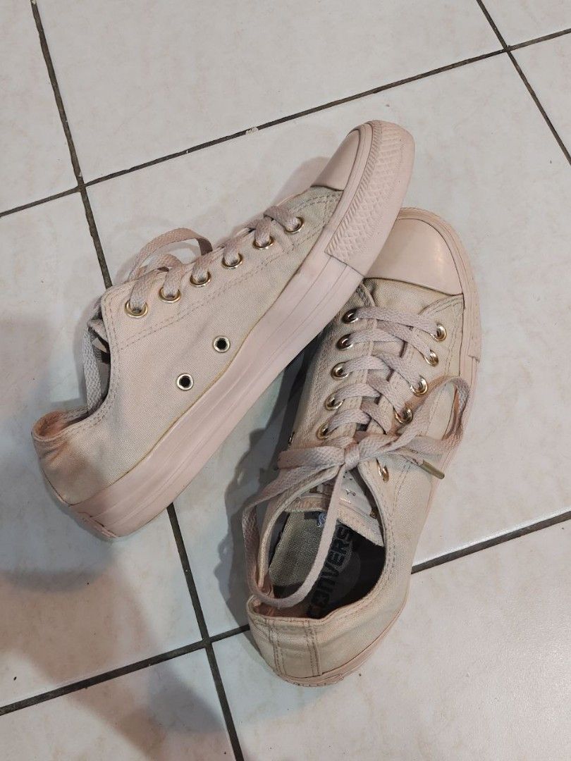 Converse All Star Nude Women s Fashion Footwear Sneakers on