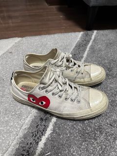 Cdg hot sale converse used