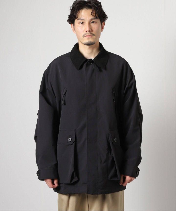 Daiwa pier39 × j.s. Tech Field Jacket 聯名黑色細碼, 男裝, 外套及 