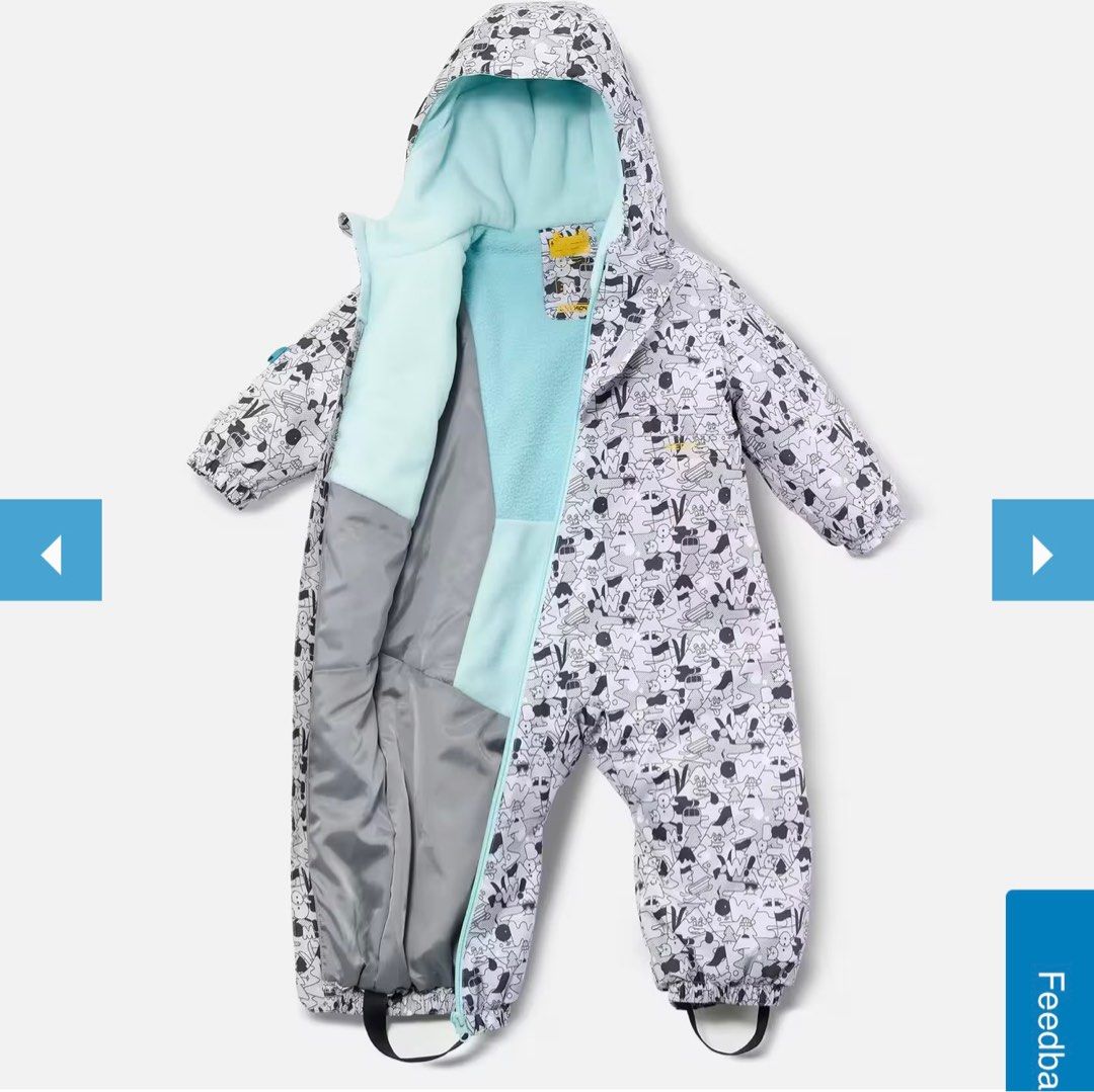 Decathlon baby snowsuit cheap