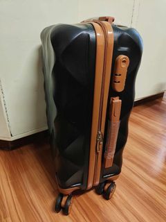 Elegant Coffee caramel luggage