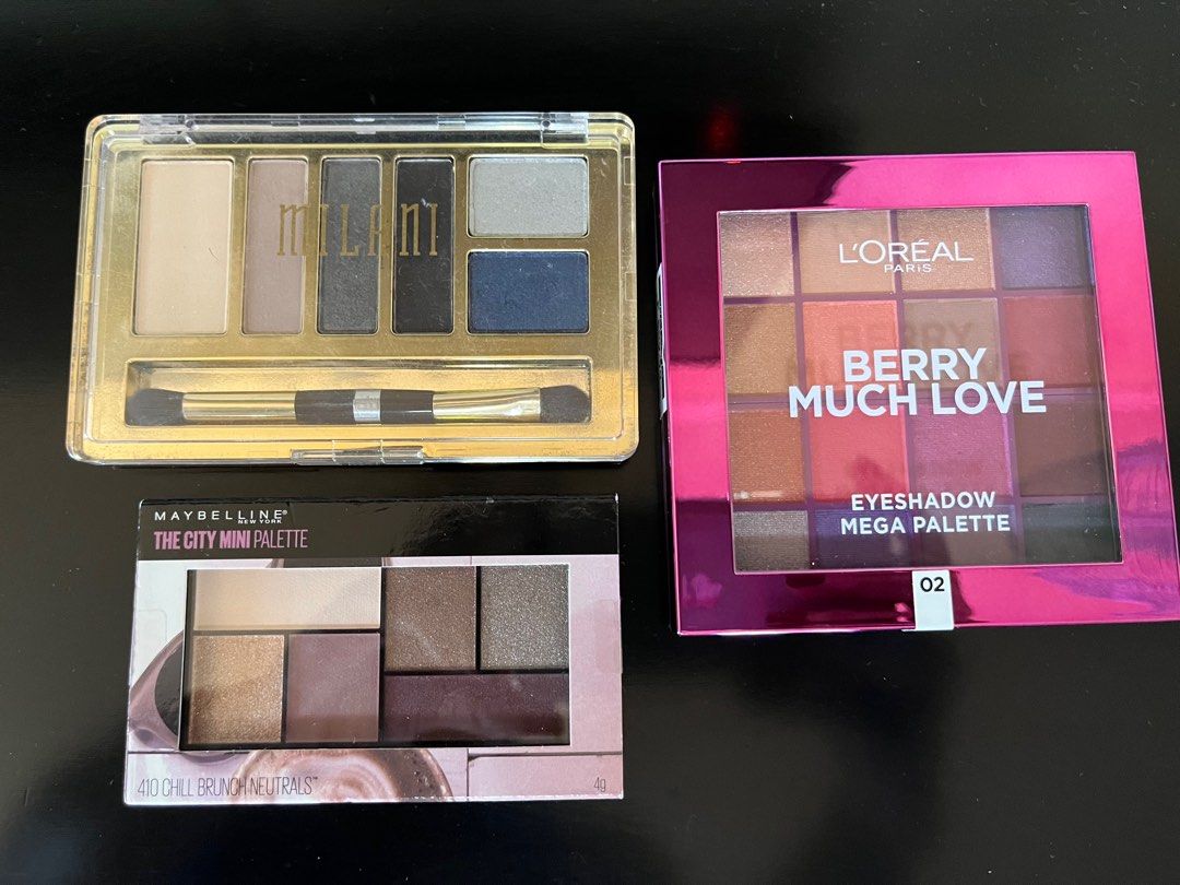 Eyeshadow palette Set of 3 (Category: Makeup) located in Marikina City. Submitted by jyzsy (Listing ID 1289769511, Image 2). Description: .