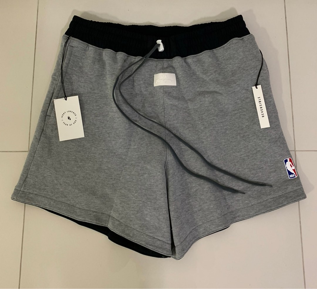 Fear of God x Nike reversible shorts Men s Fashion Bottoms Shorts on Carousell