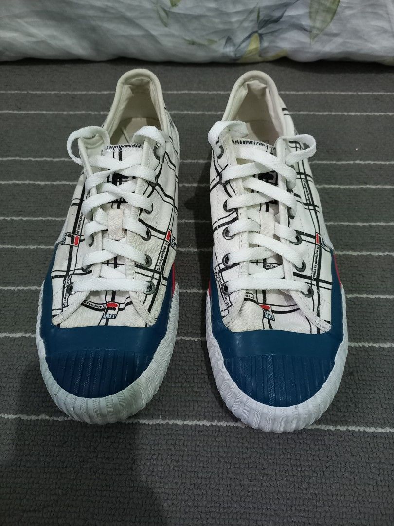 Fila Carve X Mihara sz 43 insole 270, Fesyen Pria, Sepatu