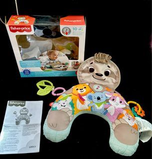 Fisher-Price Tummy Time Vibe, Music & Crinkle (Preloved)