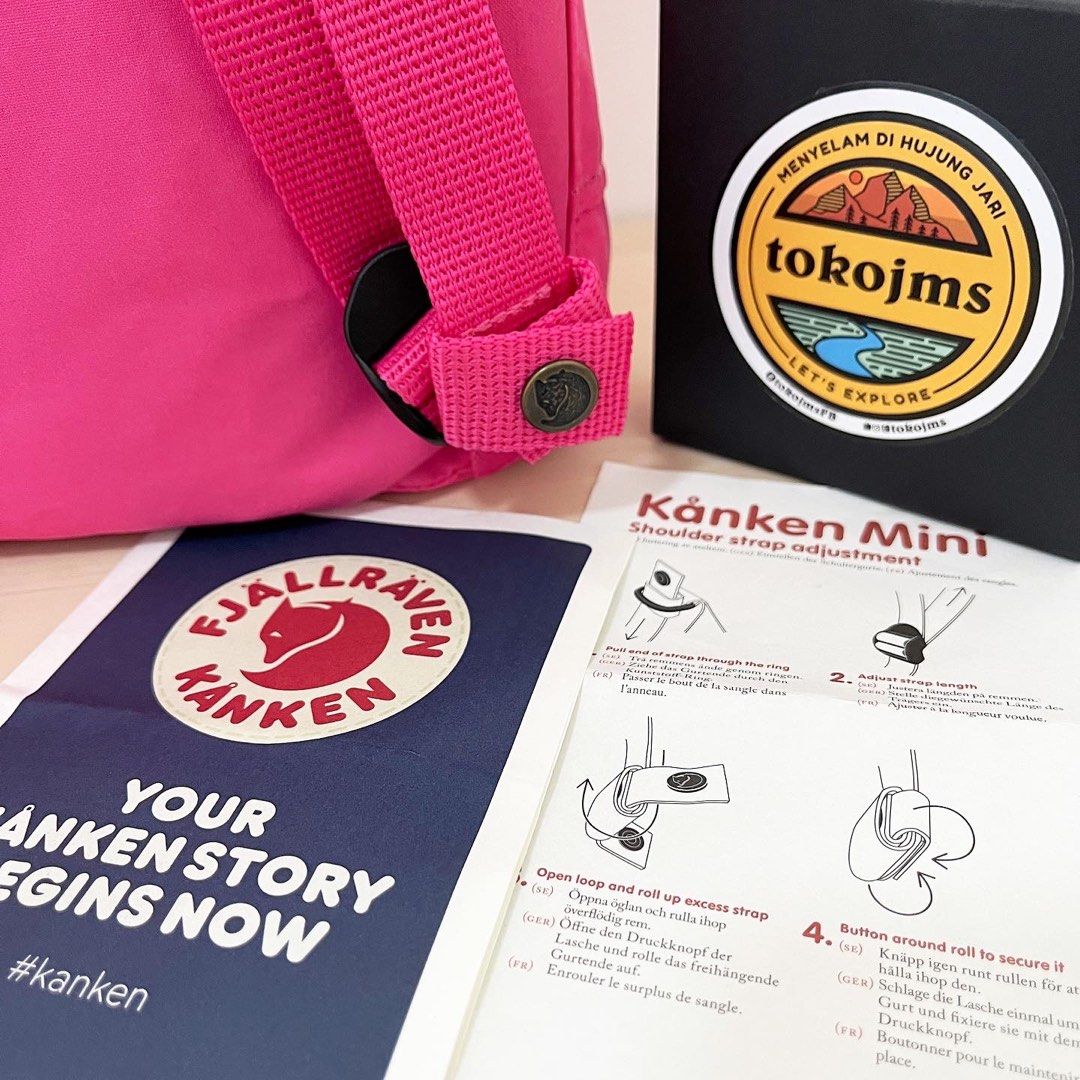 Fjallraven Kanken Mini Flamingo Pink Women s Fashion Bags