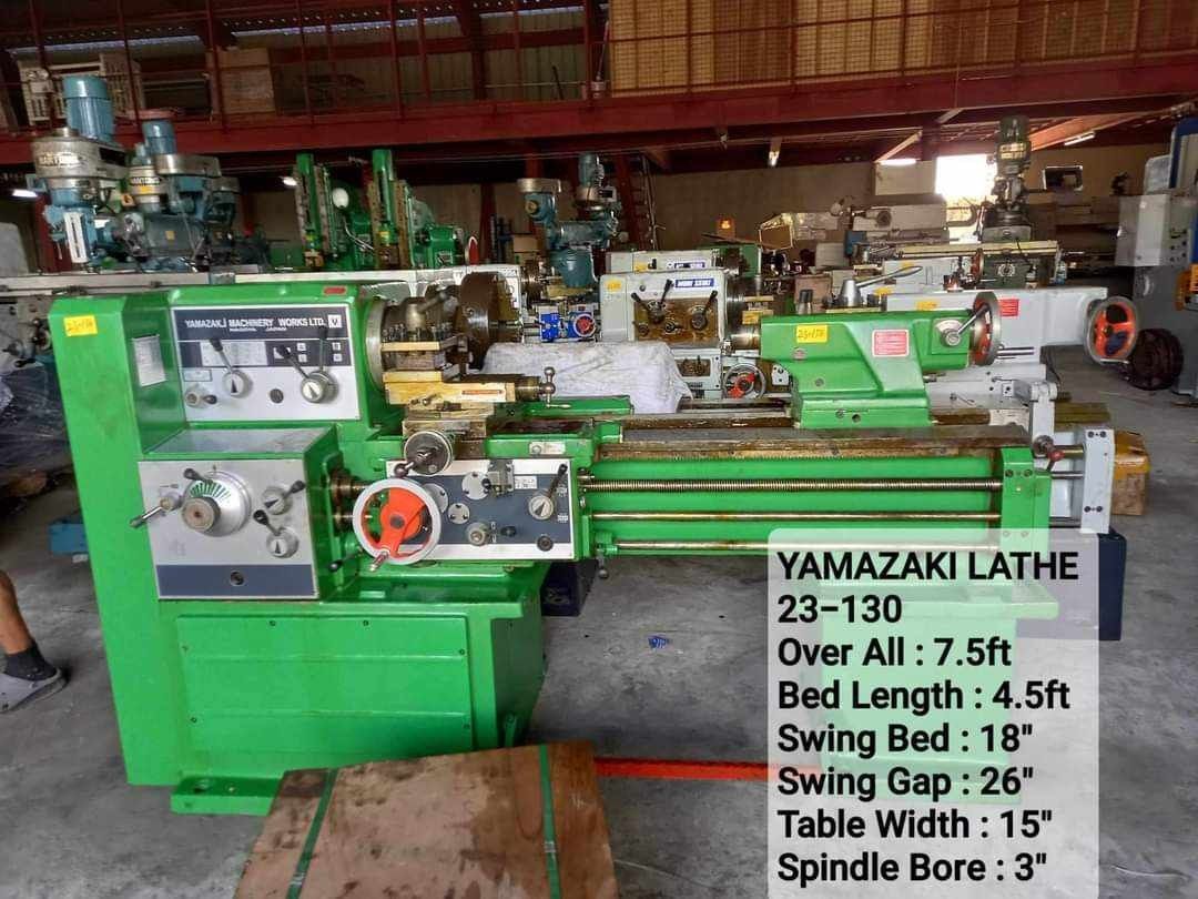 For sale lathe machine Imported surplus. Pm or call ty