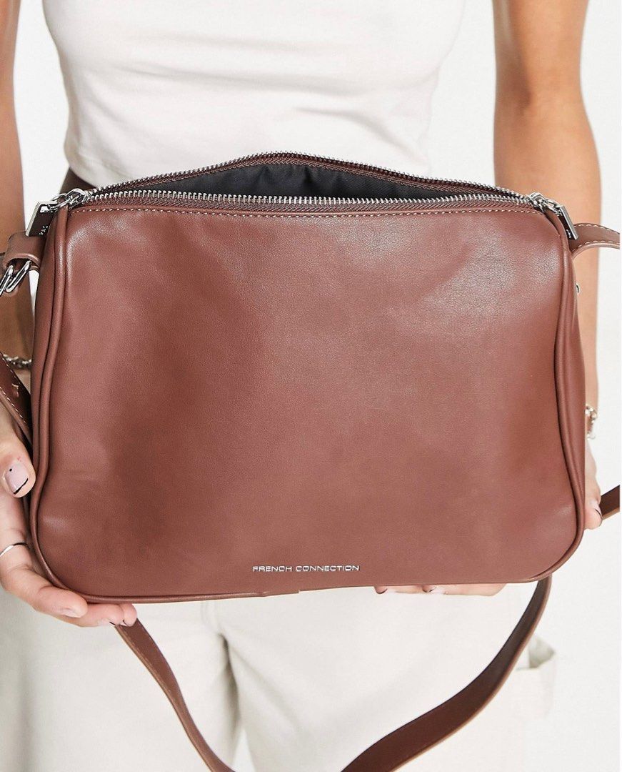 FRENCH CONNECTION Shoulder Bag in Tan Women s Fashion Bags