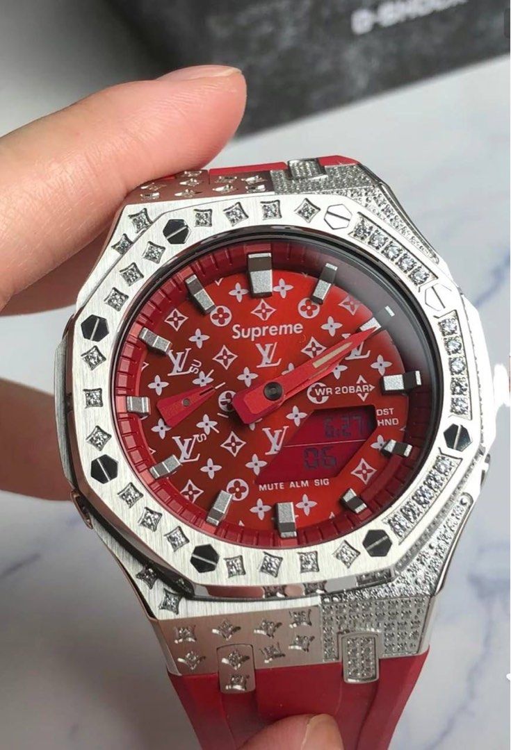 G Shock Mod LV X Supreme Special Mod Men s Fashion Watches