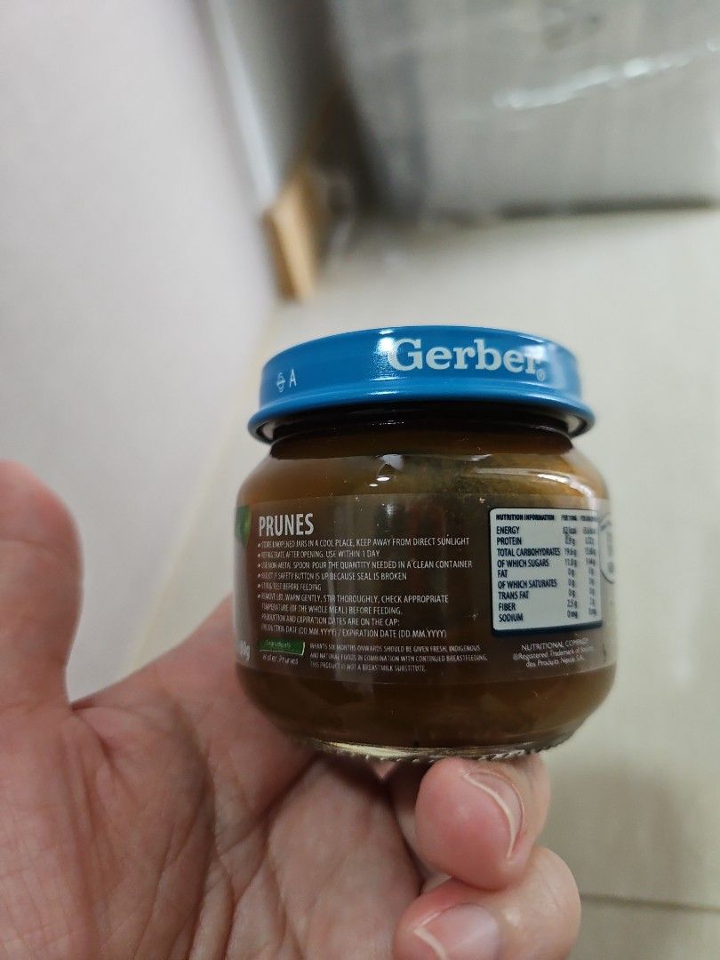 Gerber prune puree outlet
