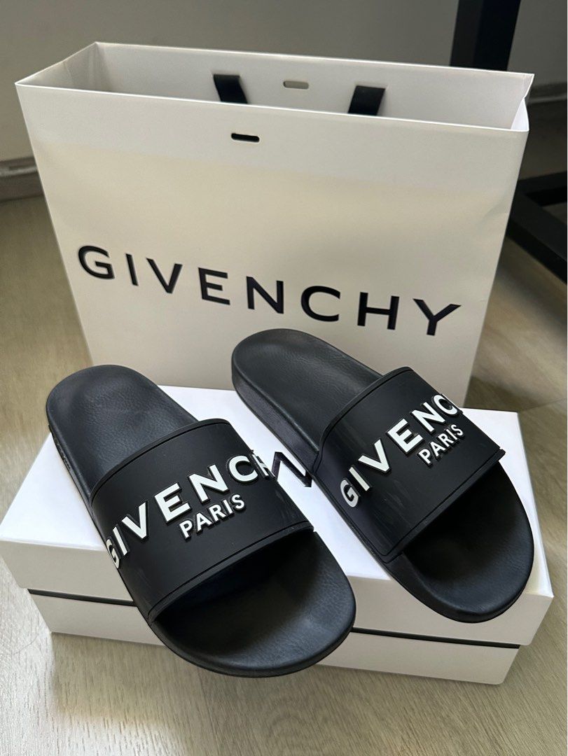 Givenchy slides with deals studs