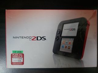 Good Condition Modded Jailbroken Nintendo 2DS (US Version) 220Volts with Box