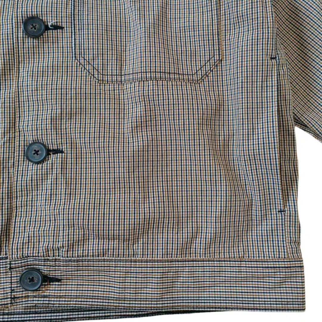 GU Check Jacket, Men's Fashion, Coats, Jackets and Outerwear on Carousell