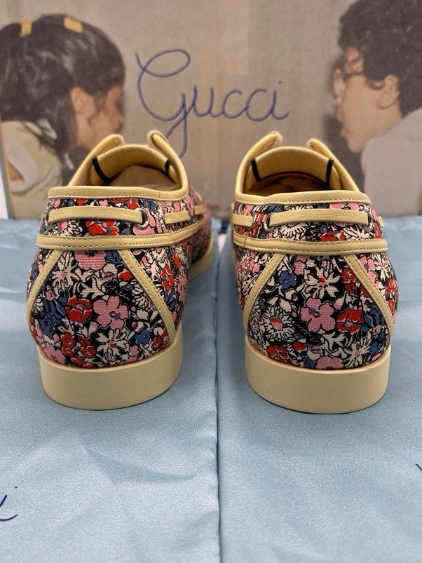 Gucci loafers floral sales