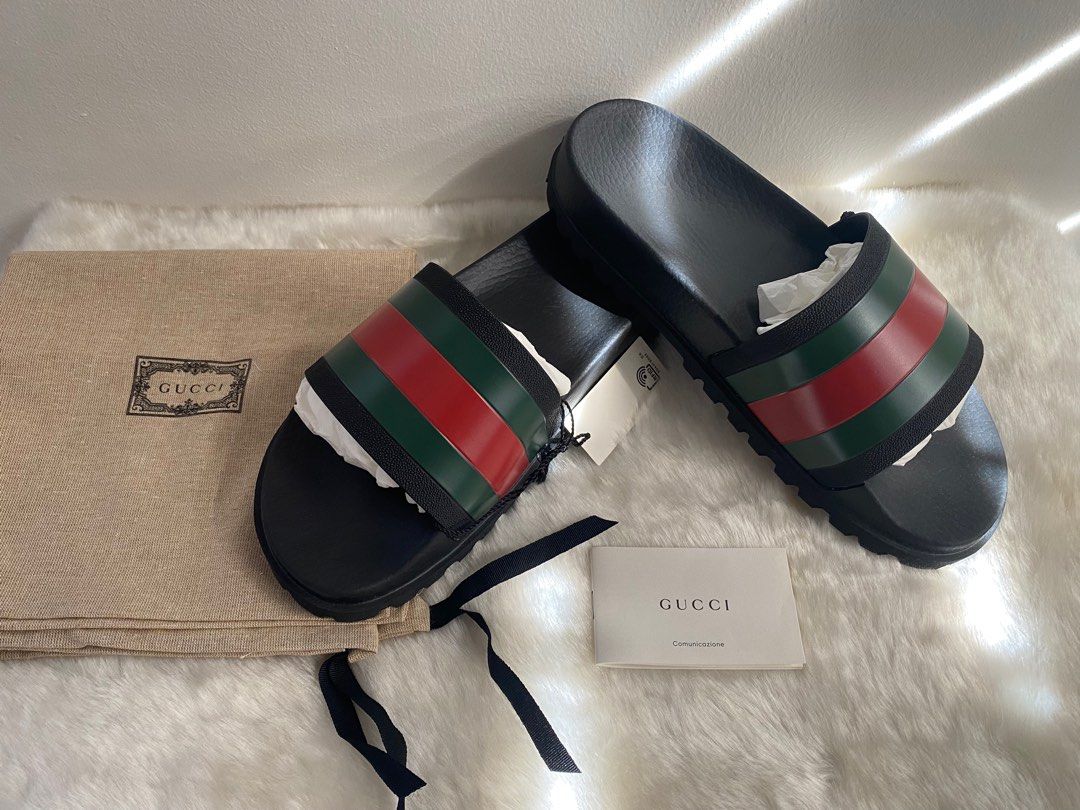 Gucci mens slide top