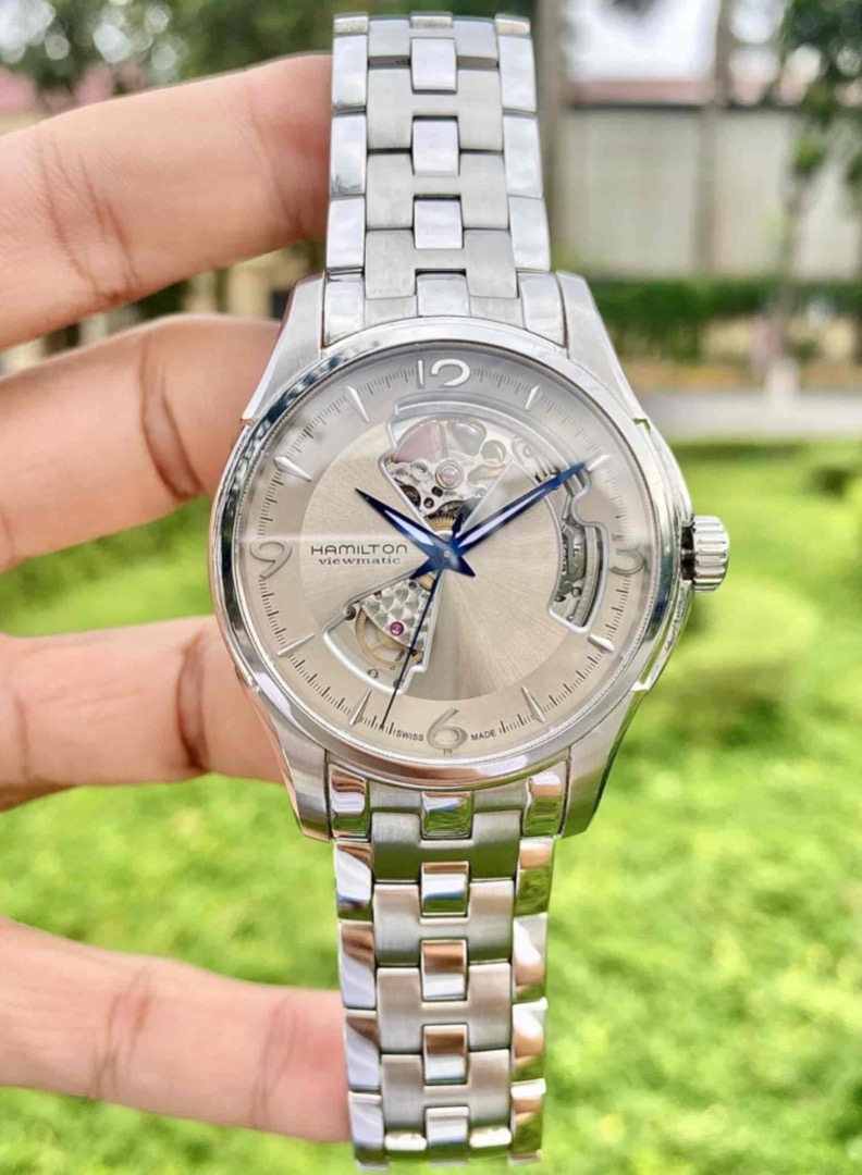 Hamilton Jazzmaster Open Heart Auto 40mm H32565121 Luxury