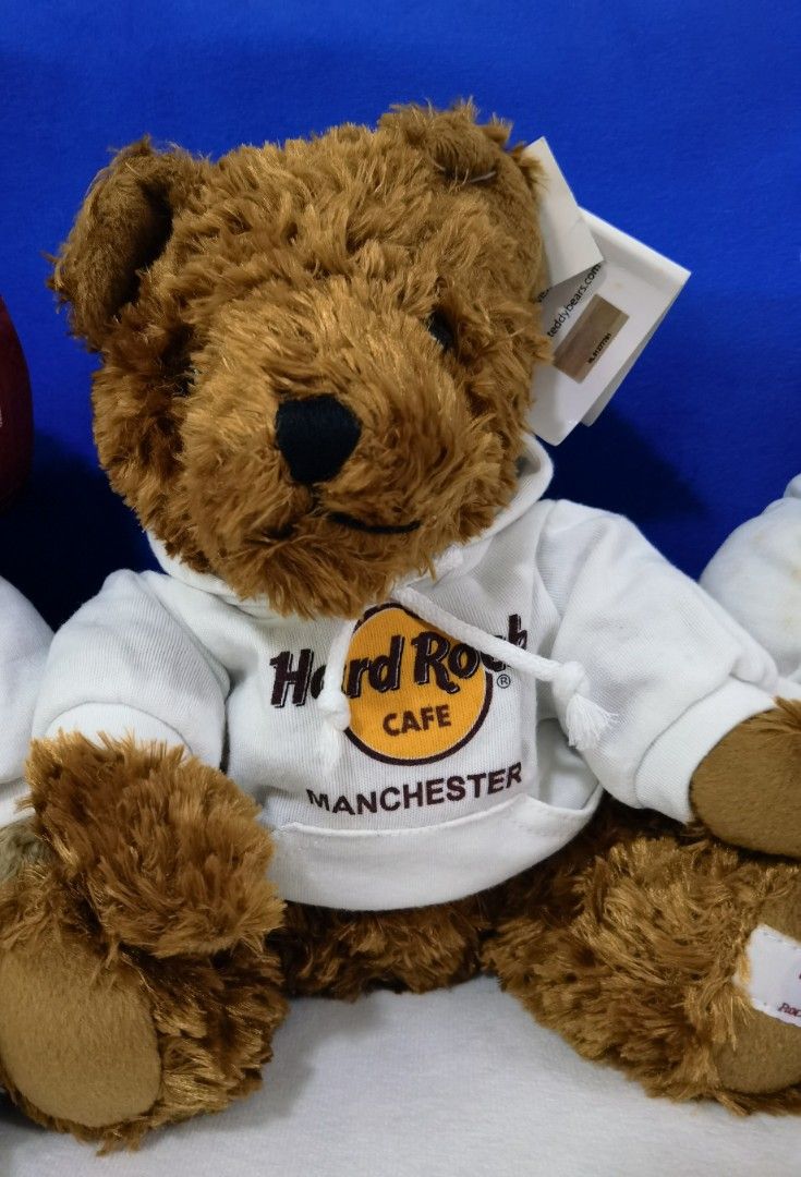 Hard rock cafe teddy bear collection deals