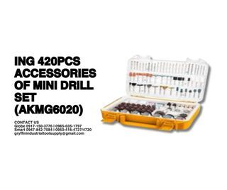 ING 420PCS ACCESSORIES OF MINI DRILL SET (AKMG6020)