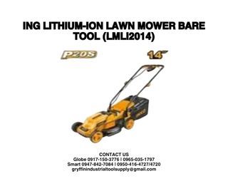 ING LITHIUM-ION LAWN MOWER BARE TOOL (LMLI2014)