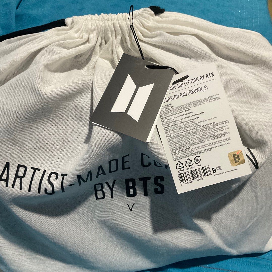 BTS Artist Made Collection V MUTE BOSTON BAG - Bags and purses